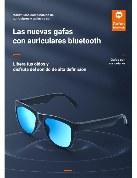 Lednova Gafas Inteligentes Bluetooth